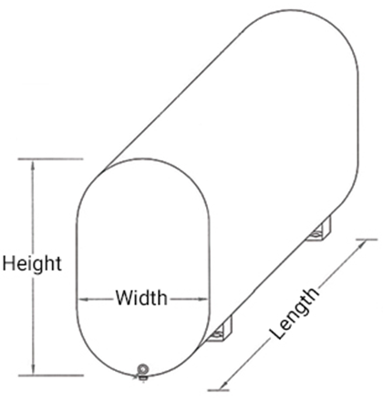 Horizontal Tank Volume Calculator and Strapping Charts