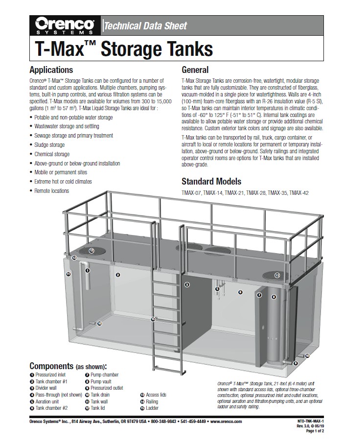 T-Max Data Sheet